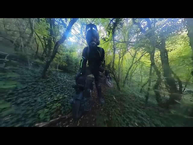 Overcome! From light ride to hard enduro. Surron + Veteran Lynx electric unicycle