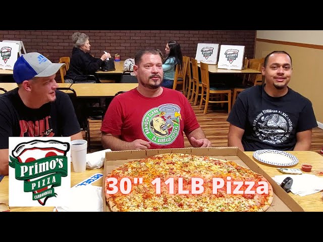 Primo's Pizza 30" 11LB Beast Challenge