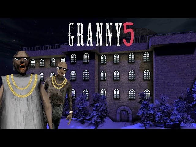 GRANNY 5 💀 TRYING TO ESCAPE FROM GRANNY NEW HOME 🏠