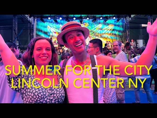 NY Summer for the City at Lincoln Center - Ballroom Dancing - New York - July 24, 2024