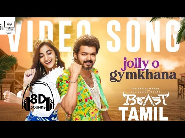 JollyO Gymkhana - Video Song | Beast | Thalapathy Vijay | Pooja Hegde | Sun Pictures Nelson|Anirudh