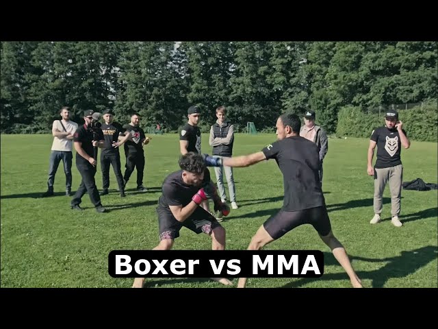 When MMA Guy Underestimates Boxer