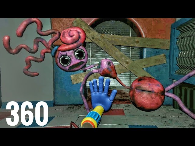 360 VR Poppy Playtime Chapter 2 (Part 6) Mommy long legs is DEAD?