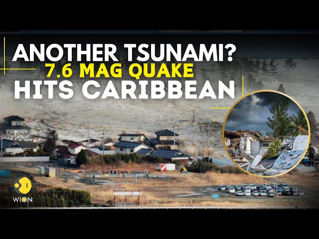 Caribbean Sea Tsunami LIVE: 7.6 Earthquake In Caribbean Sea | Cayman Island Earthquake | WION LIVE