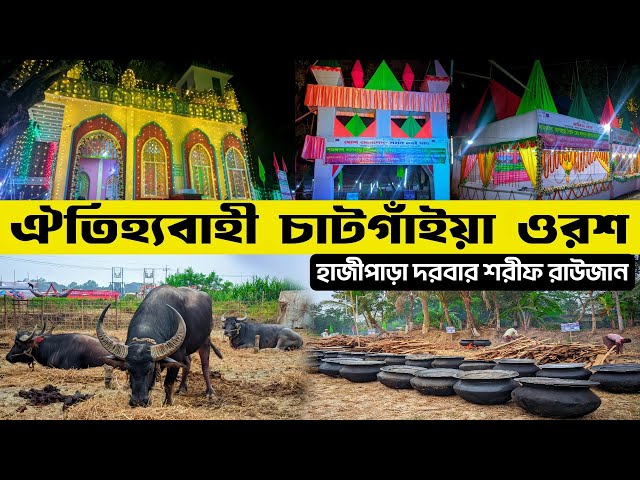 শীতকালীন ঐতিহ্যবাহী চাটগাঁইয়া ওরস শরীফ | হাজী পাড়া দরবার শরীফের ওরশ রাউজান | Chattogram Orosh