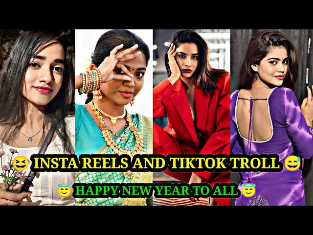 🤣 Insta Reels and TikTok Troll 😅 | 😇 Happy New Year to All 😇 | Koochamey Illa 2.0 | Tamil