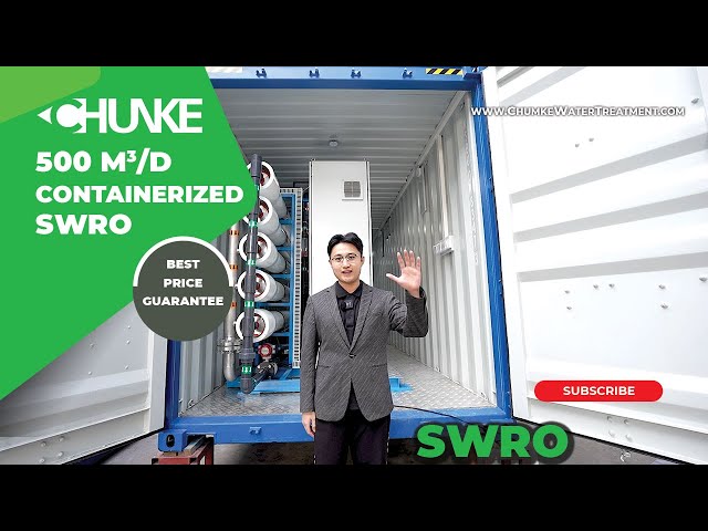 500m³/Day Containerized Seawater Desalination System | Mobile SWRO Plant by China’s Best Producer