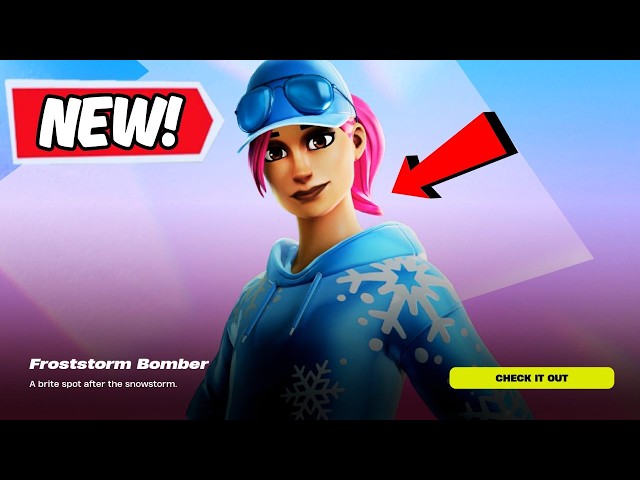 New SKIN in the Fortnite Item Shop!😍( Full Review )