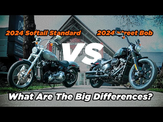 2024 Harley-Davidson Street Bob vs The Softail Standard | Trev Deeley Motorcycles