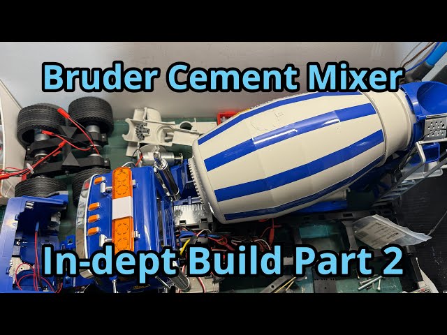 Bruder Mack Granite Cement Truck Build part 1