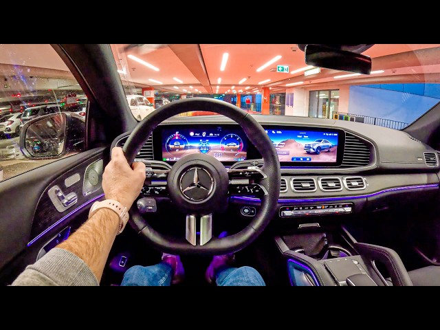 2025 Mercedes GLE Coupé Night (3.0 450d 4MATIC 367 hp) | POV Test Drive #2298 Joe  Black