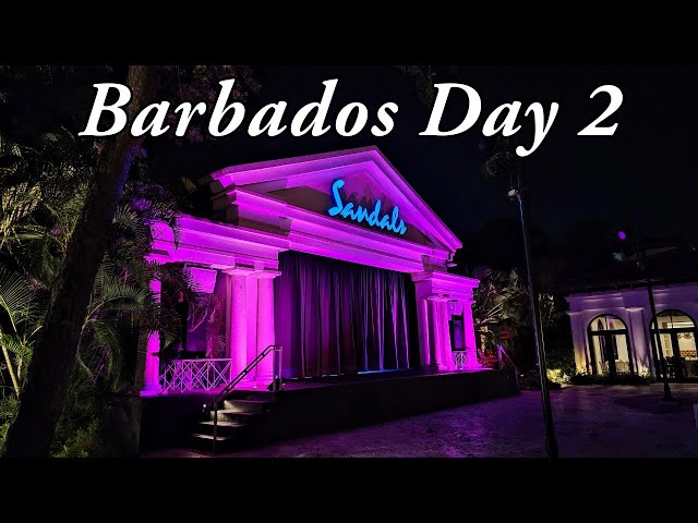 Sandals Royal Barbados Day 2 At Oistin Fish Fry