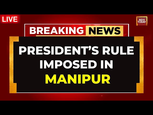 Manipur News LIVE: President's Rule Imposed In Manipur Days After Biren Singh's Resignation