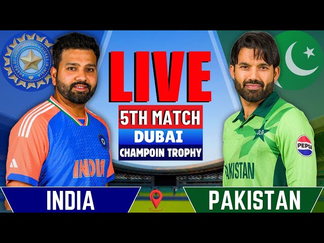 India vs Pakistan , Champions Trophy  | Live Cricket Match | IND vs PAK Live Match | Last 10 Over