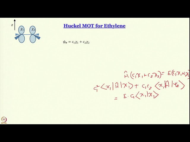 Week 12-Lecture 65 : Huckel MOT-1