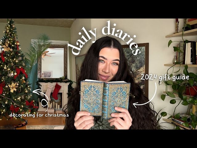 a cozy day: decorating for christmas, crafty girl gift guide, & planner chats 💌