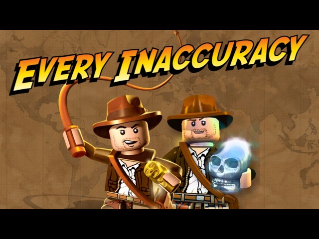 Every Inaccuracy In Lego Indiana Jones COMPILATION