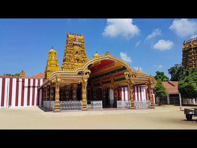 Jaffna, Sri Lanka : Nallur Kandaswamy Kovil (Tamil: நல்லூர் கந்தசுவாமி கோவில்)