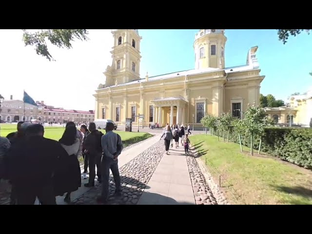 Russia - St Petersburg - Peter and Paul Fortress 01 (VR180)