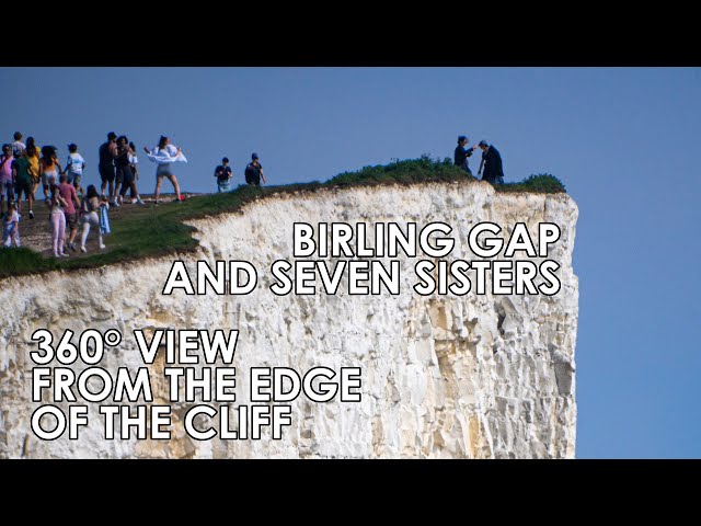 360° View From Edge of the Cliff - Birling Gap and Seven Sisters