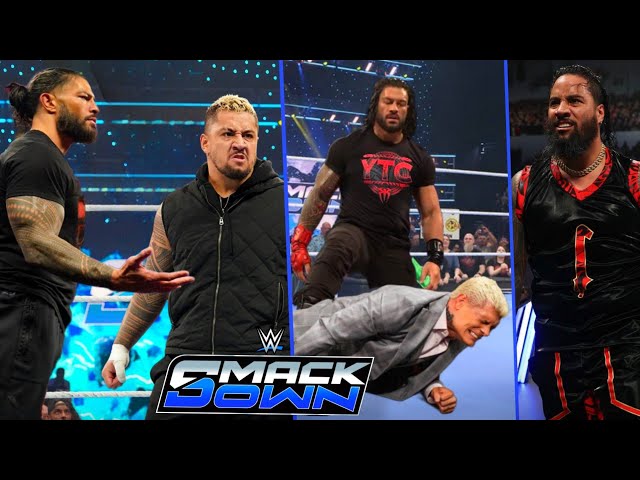 WWE SmackDown 14 February 2025 - Roman Reigns Joins Solo Sikoa Against Cody Rhodes, Jimmy Uso Title?