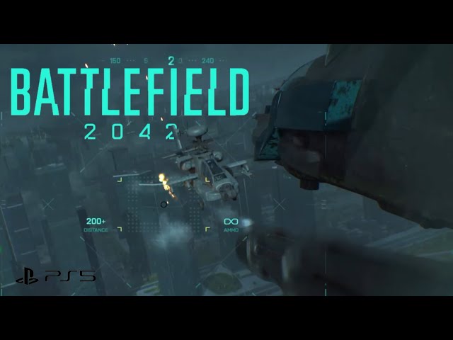 MI-240 HELICOPTER GUNNER GAMEPLAY | PS5 | Battlefield 2042