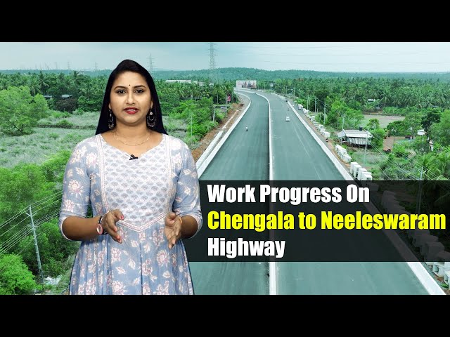 Work Progress On Chengala to Neeleswaram Highway | Megha Engineering