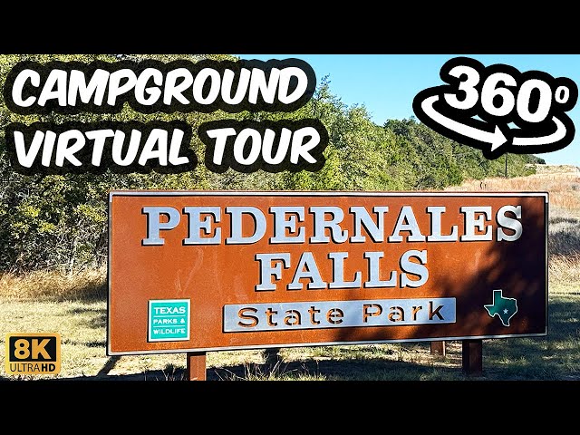 Interactive 360° Virtual Tour - Pedernales Falls State Park Campground - Johnson City, Texas