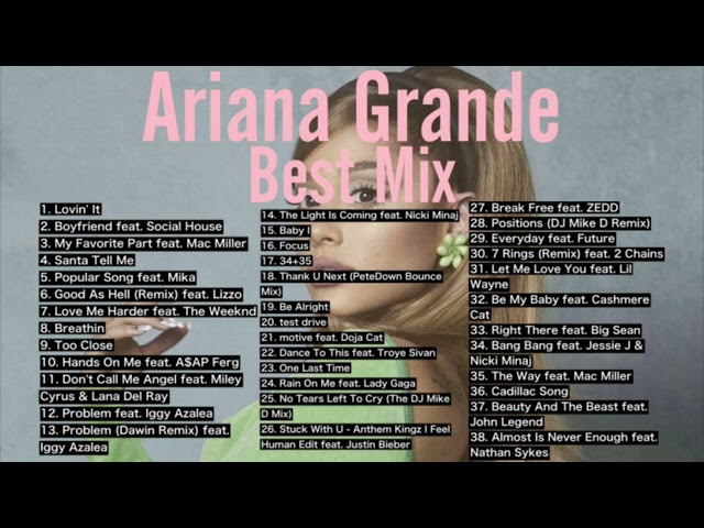 【DJ MIX】【Best Mix】Ariana Grande Best Mix Greatest Hits 2022 #ArianaGrande #DJMix