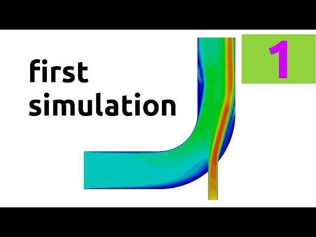 How to run your first simulation in OpenFOAM® - Part 1 - tutorial (download link to msh files below)