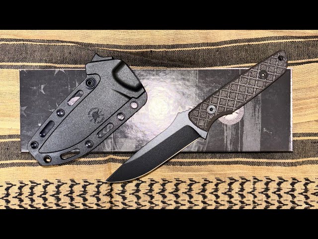 Spartan Blades Alala Fixed Blade Black Micarta Knife Review