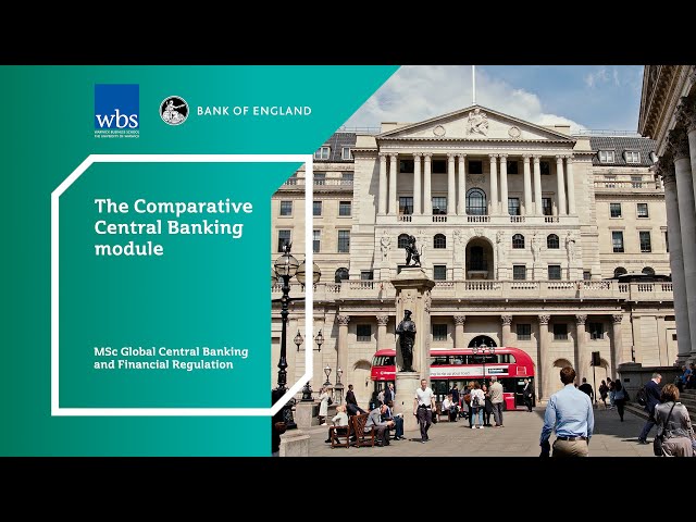 An introduction to the Comparative Central Banking module