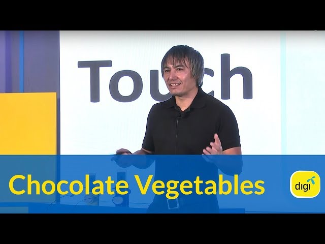 Vegetables Can Taste Like Chocolate by Adrian Cheok, Director of Imagineering Institute