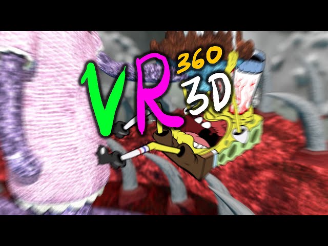 SpongeBob Squarepants Movie Rehydrated VR 360 3D Scene 200