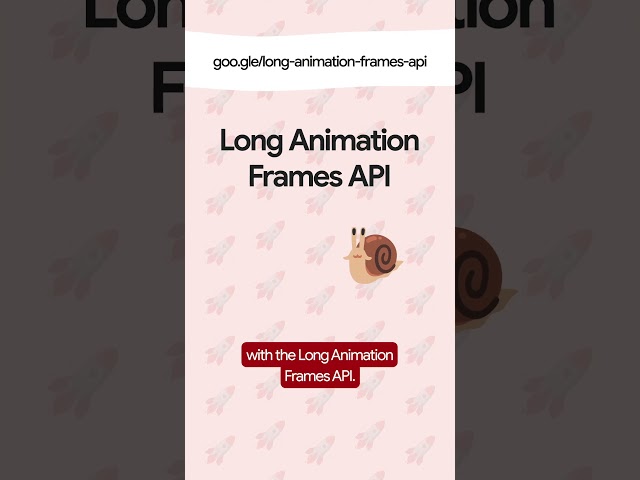 Diagnose Slow Interactions with the Long Animation Frames API (LoAF)