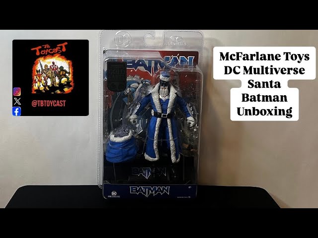 McFarlane Toys DC Multiverse Santa Batman Unboxing