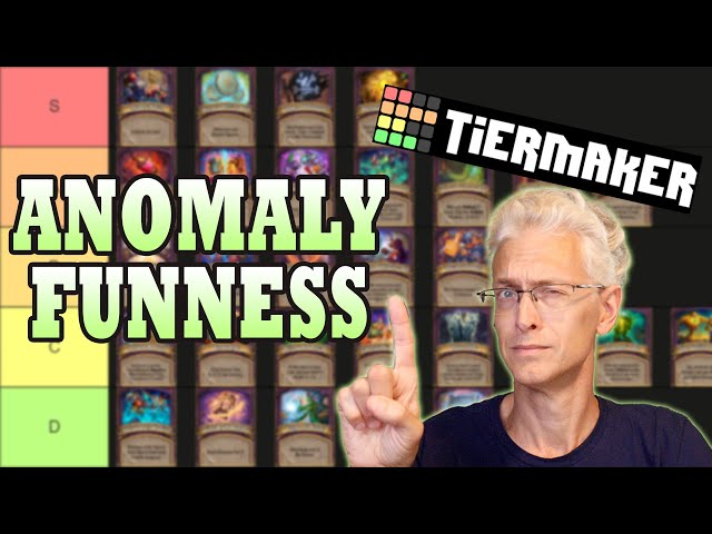 Anomaly Fun Ranking Hearthstone Battlegrounds