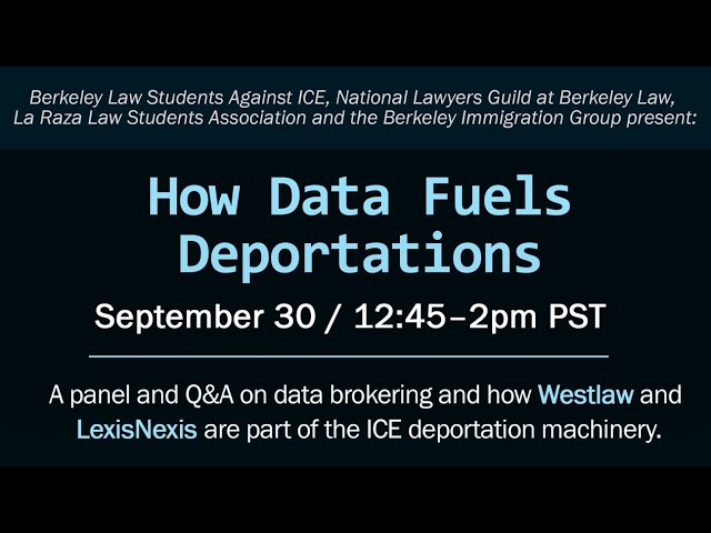 How Data Fuels Deportations