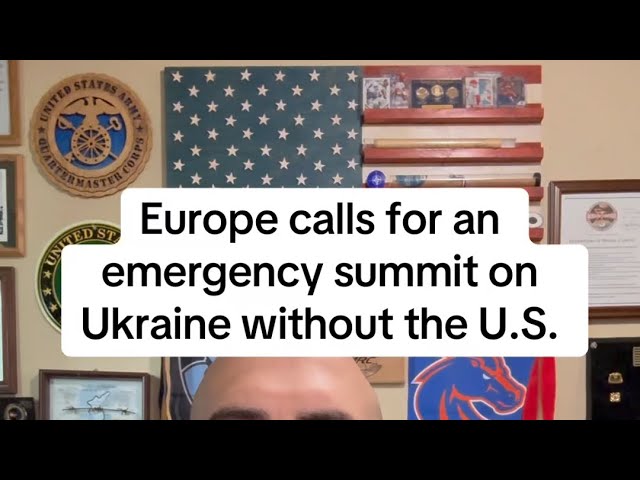 Europe to hold emergency summit on Ukraine without US