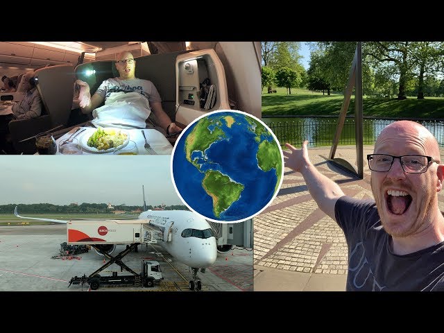 FLYING AROUND THE WORLD IN 80 HOURS!