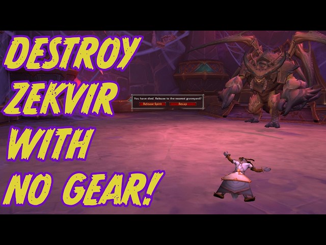 601 Destro Warlock Let Me Solo Him | Zekvir ?? Hardmode Explained 11.0.7