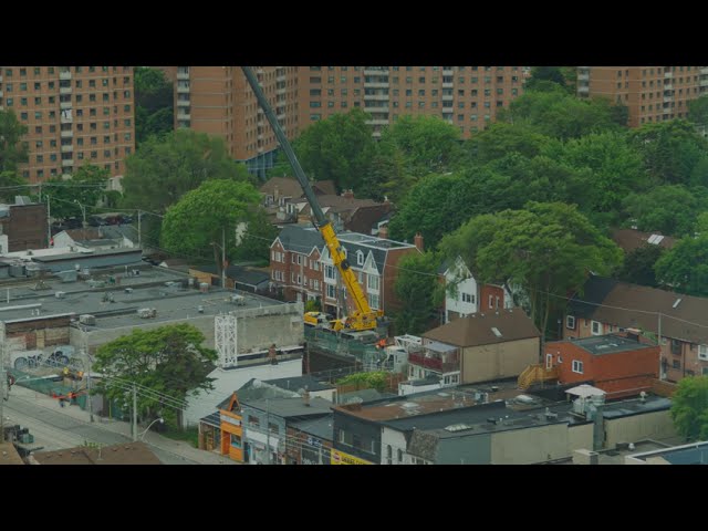 Tower Crane Setup Timelapse