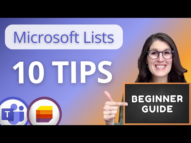 Microsoft Lists Tutorial 2025 | Beginner Guide