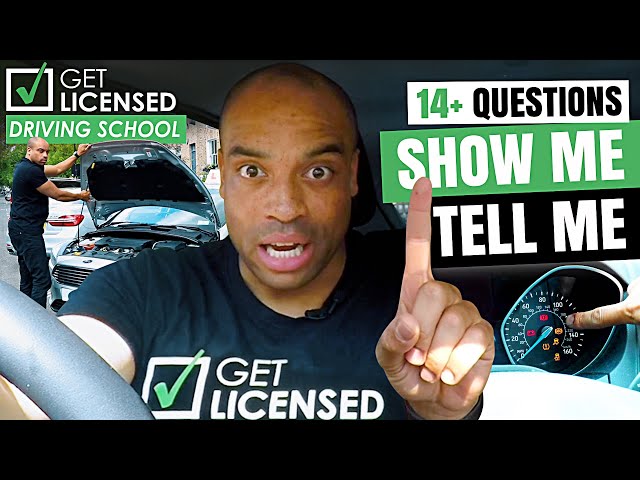 Show Me, Tell Me 2024 Driving Test Questions and Answers