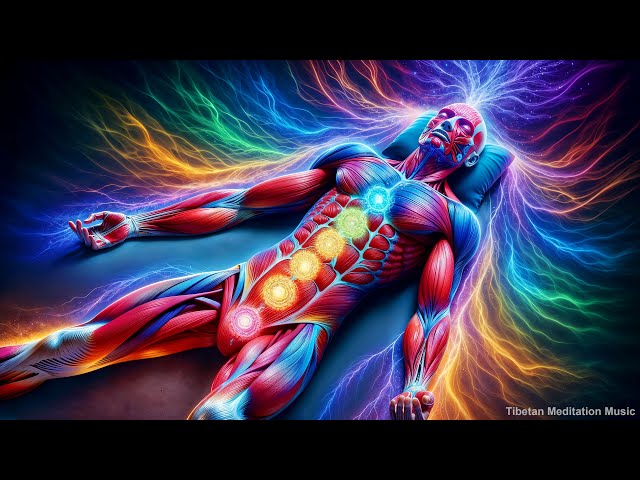 Balance Chakras While Sleeping, Aura Cleansing, Release Negative Energy, 7 Chakras Healing [999 Hz]