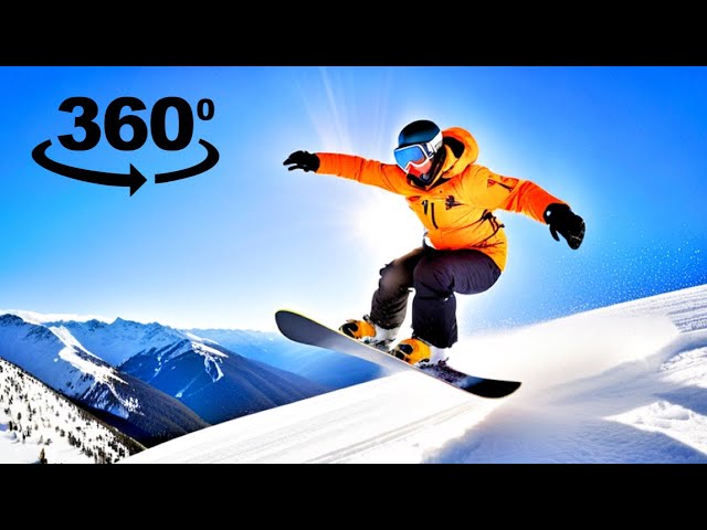 You vs. Snowboard (360° Snowboarding in VR)