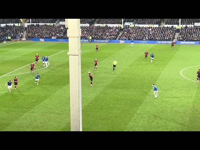 Everton 0-2 Bournemouth clips