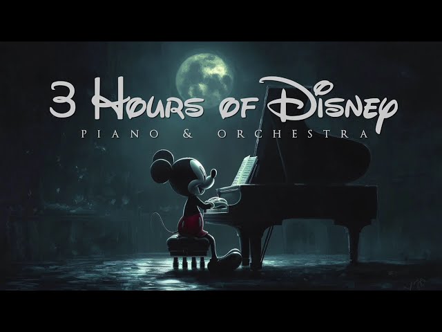 3 Hours of Disney Music | Piano & Orchestra