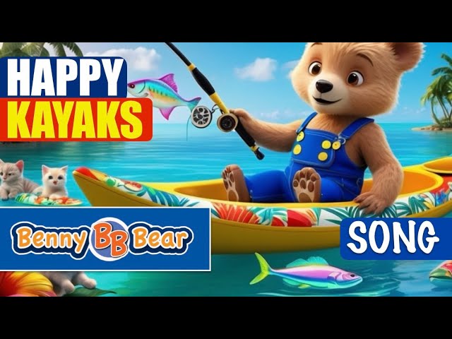 🌈Kids adventure Kids Music Kids party songs Music For Kids Kids music Creative kids Cute bear kayak