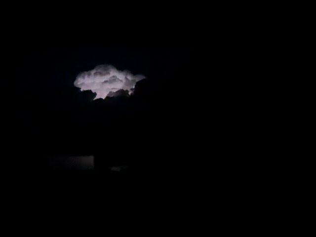 Most LIGHTNING I've ever seen. Hundreds of strikes. Big Bear area. 8/10/2021. Looking down on Desert